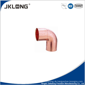 J9005 geschmiedet Kupfer 90-Grad-Steckdose Ellenbogen Kupfer Sanitärarmaturen Hersteller